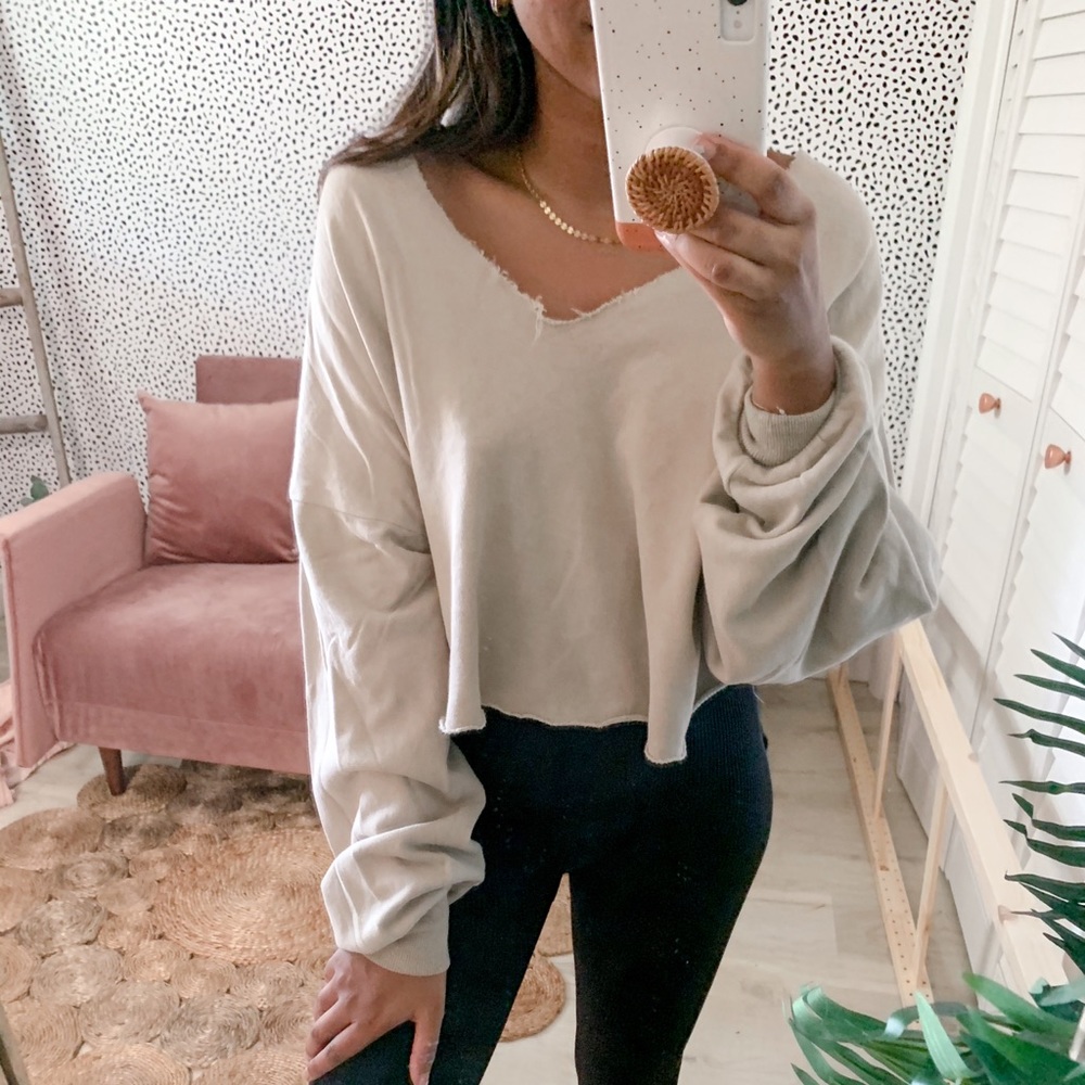 Cropped Pullover